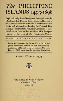The Philippine Islands, 1493-1803 (Volume 06).djvu
