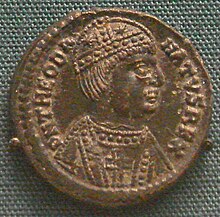 Theodahad na ostrogótské minci