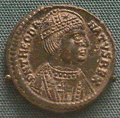 Theodahad 534 536 Ostrogoth minted in Rome.jpg
