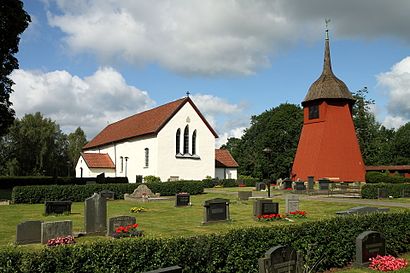 Vägbeskrivningar till Timmele kyrka med kollektivtrafik