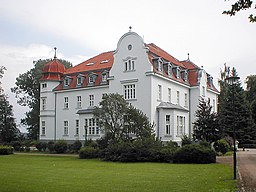 Ett slott i Torgelow am See.