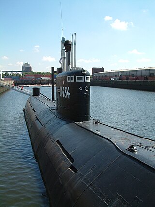 Soviet submarine <i>B-515</i> 1976 Tango-class submarine