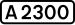 UK road A2300.svg