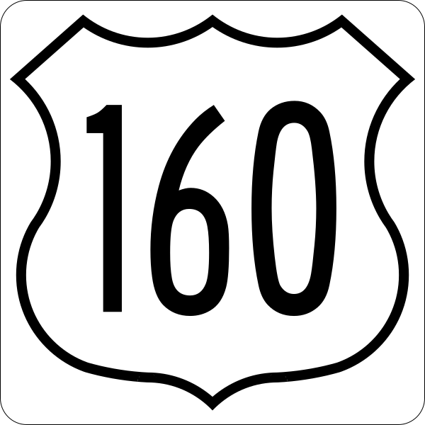 File:US 160 (1948).svg