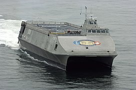 Sea Fighter (FSF-1), a fast sea frame and experimental littoral combat ship