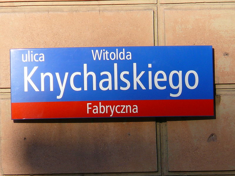 File:Ulica Knychalskiego Lodz.jpg