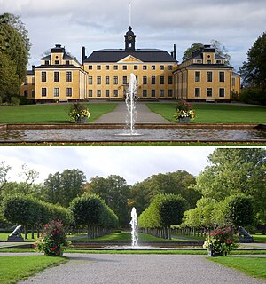 Ulriksdals slott och park.