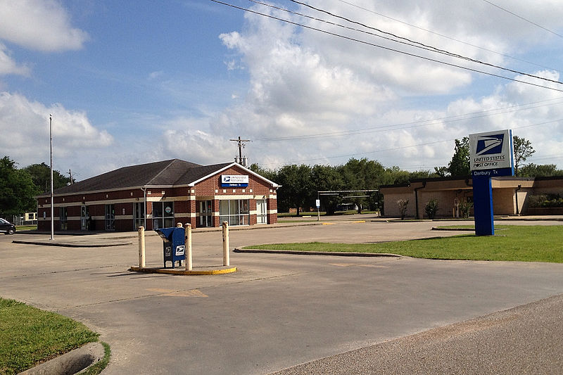 File:United States Post Office Danbury Texas.jpg