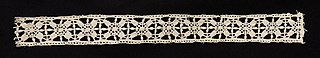 Bobbin Lace (Needlepoint Design) Insertion