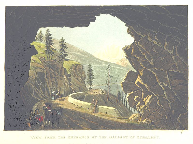 File:VIEW FROM THE ENTRANCE OF THE GALERY OF SCHALBET.jpg