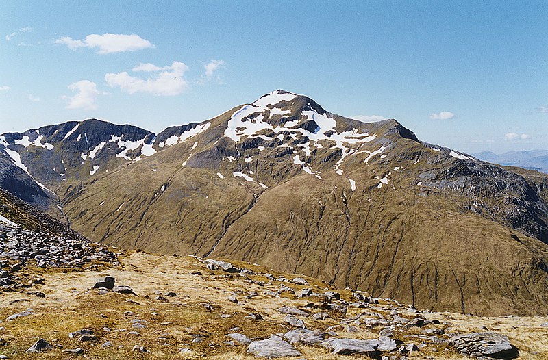 File:View west towards Sgurr a' Mhaim - geograph.org.uk - 768003.jpg