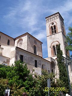 Villa Rufolo Building within the historic center of Ravello, a town in the province of Salerno, Italy, and which overlooks the front of the cathedral square.