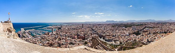 Vista de Alicante, España, 2014-07-04, DD 67-70 PAN