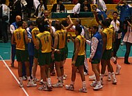 Brasiliens Herrlandslag I Volleyboll