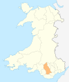 Wales Rhondda Cynon Taf locator map.svg