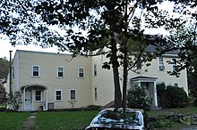 The historic Ephraim Hammond House in Waltham. The estate is now owned by the Girl Scouts of Eastern Massachusetts. WalthamMA EphraimHammondHouse.jpg