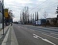 Blick in die Waltherstraße nach Süden, von Waltherstraße/Friedrichstraße aus