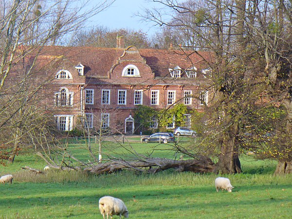 West Horsley Place has a mid-17th century façade applied to its 15th century structure