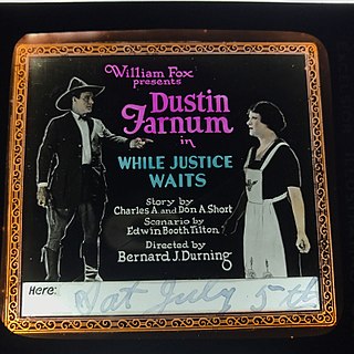 <i>While Justice Waits</i> 1922 film