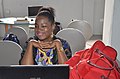 Editathon présentation du projet WikiLoves Women à ActivSpaces à Douala