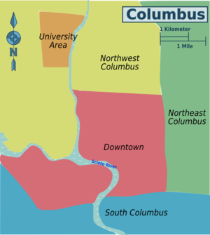Districts of Columbus