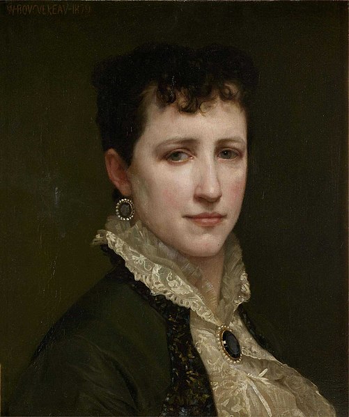 File:William-Adolphe Bouguereau - Portrait de Mademoiselle Elizabeth Gardner (1879).jpg