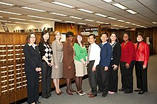 Staff in 2009 Wirtz Library Staff.jpg