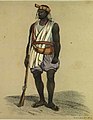 Image 16Wolof of Waalo, in "war costume" (1846) (from History of Senegal)