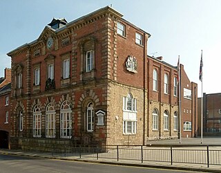 <span class="mw-page-title-main">Worksop Town Hall</span> Municipal building in Worksop, Nottinghamshire, England