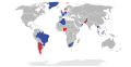 Pays utilisateurs du Lynx