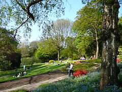 Le parc Hardt au centre