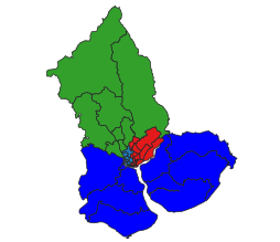 Yangon Region Districts Map.svg