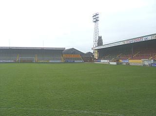 York Street football stadium in Boston, England