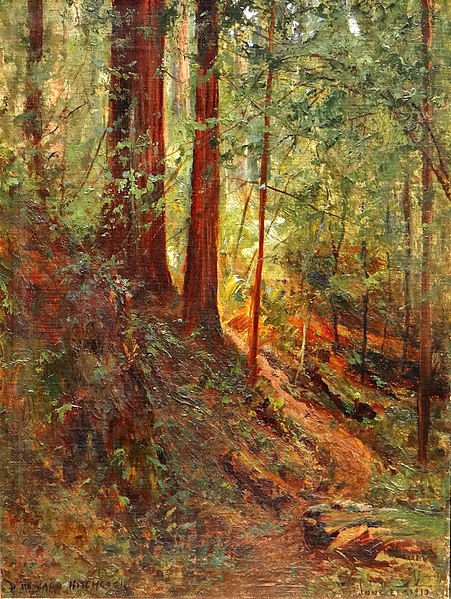 File:'From the Road on the Way to Stinson Beach from Mill Valley' by David Howard Hitchcock.jpg