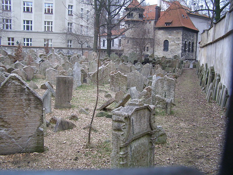 File:Židovský hřbitov (Josefov), Praha 1, U starého hřbitova, 17. listopadu, Josefov - detail.JPG