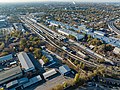 * Nomination Almaty-2 railway station photographed from above. Almaty, Kazakhstan. By User:Красный --Екатерина Борисова 01:39, 15 September 2024 (UTC) * Decline Some barrel distortion to be fixed (also some minor CAs are present). --C messier 19:13, 22 September 2024 (UTC)  Oppose moiré visible on parts of the image --Grunpfnul 18:47, 28 September 2024 (UTC)