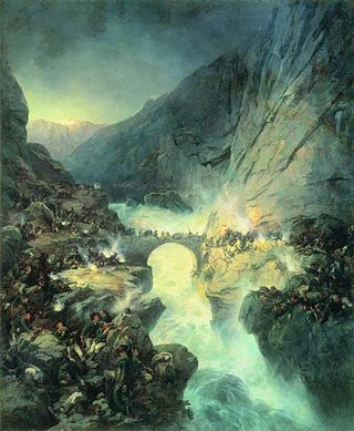 <span class="mw-page-title-main">Battle of Devil's Bridge</span> War of the Second Coalition battle, 1799