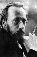 Leonid Valentinovich Sredin (1860-1909), läkare, offentlig person, arrangör av Sredinsky Balcony, en informell litterär och konstnärlig salong