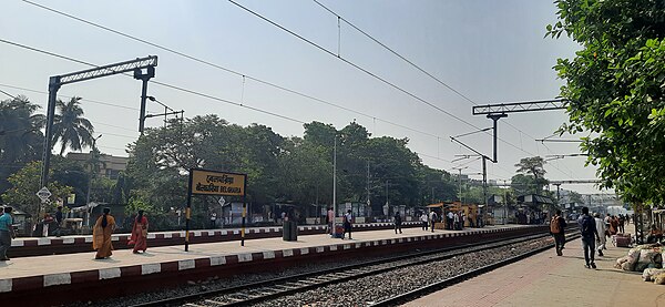 Belgharia railway station