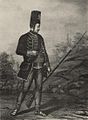 Мушкетер Пандурского полка, с 1752 до 1763 года.