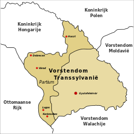 Vorstendom Transsylvanië in 1570