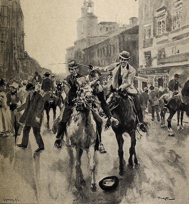 «La romería de San Antón» (1896).