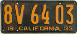 1933 California passenger license plate.png