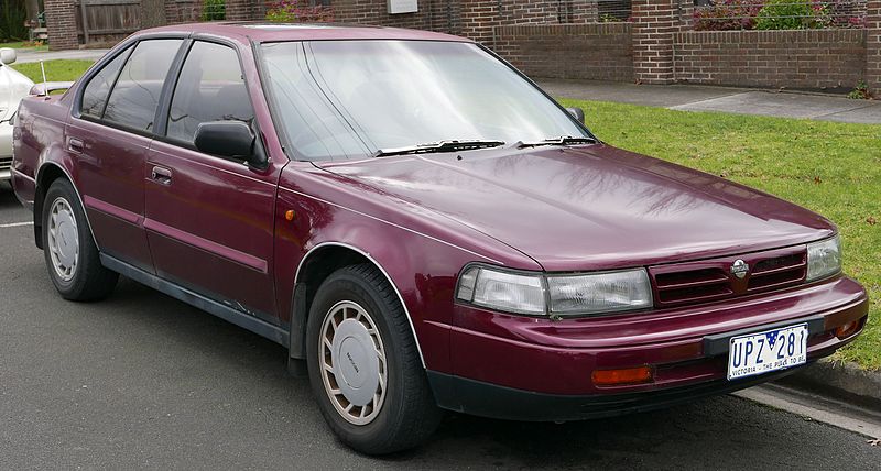 File:1990 Nissan Maxima (J30) Ti sedan (2015-08-07) 01.jpg
