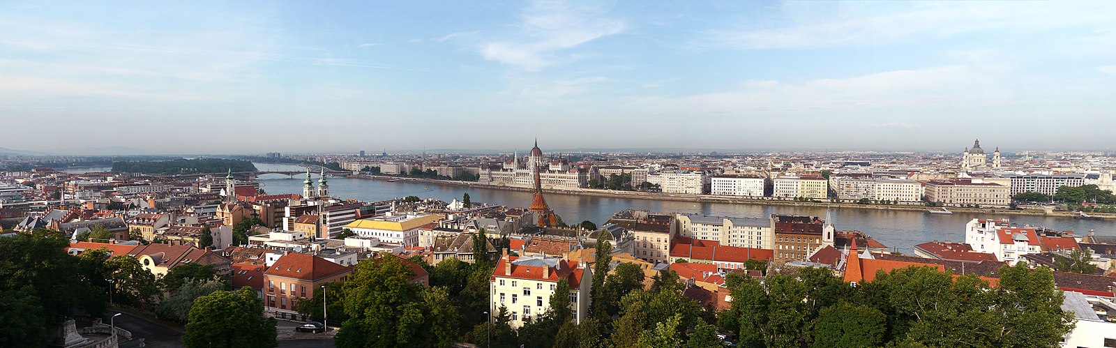 панорама будапешта