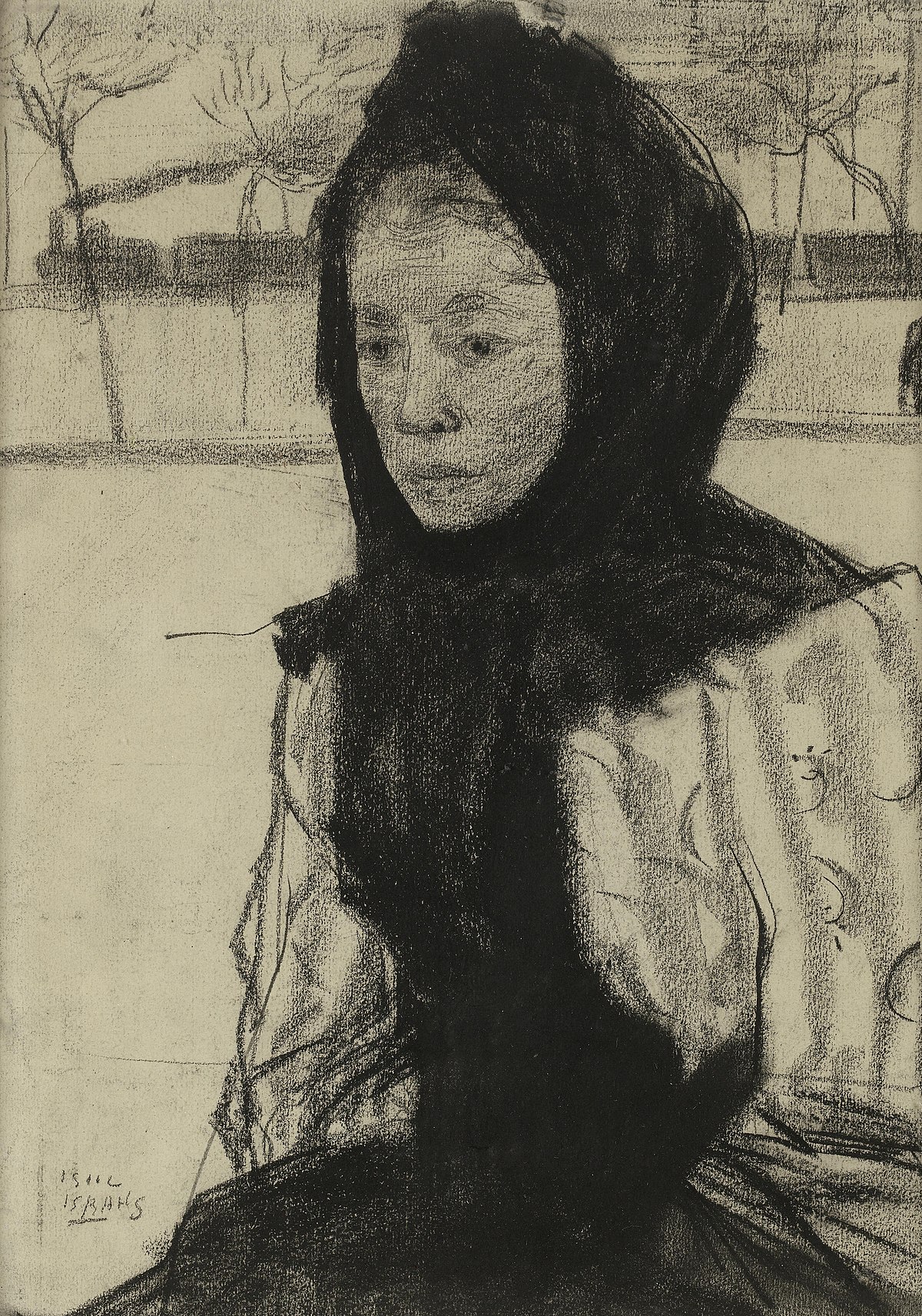 File:2017-02 Isaac Israels - Woman with headscarf.jpg - Wikimedia Commons