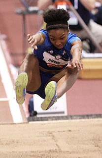 Quanesha Burks American long jumper