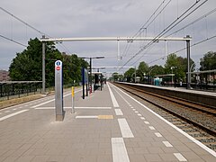 Wijchen, Inselbahnsteig