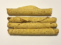 2021-05-03 11 59 16 Four José Olé Beef Taquitos in Corn Tortillas before heating in the Dulles section of Sterling, Loudoun County, Virginia.jpg