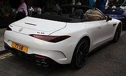 2022 Mercedes-AMG SL 55 rear white.jpg